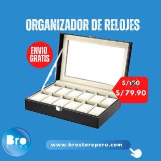 Organizador de Relojes para 12 unidades