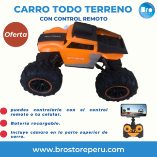 Carro a control remoto Wifi con camara